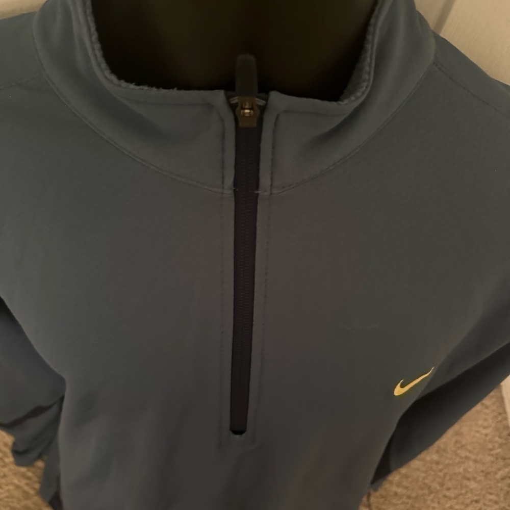 Men’s pre own as is Nike quarter zip XXL 2XL jacket pullover vintage like - Picture 6 of 6